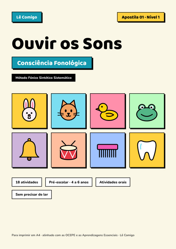 Capa: Ouvir os Sons